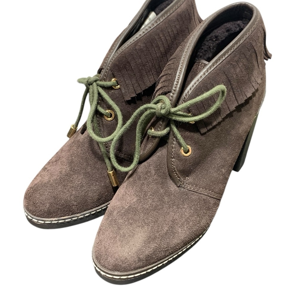 Tory Burch Fringe Ankle Boots SZ 5 M‎